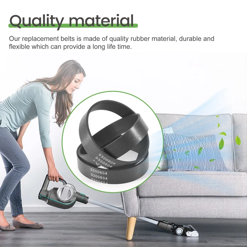 Сменные ремни для пылесоса Oreck XL 0300604 8 шт.