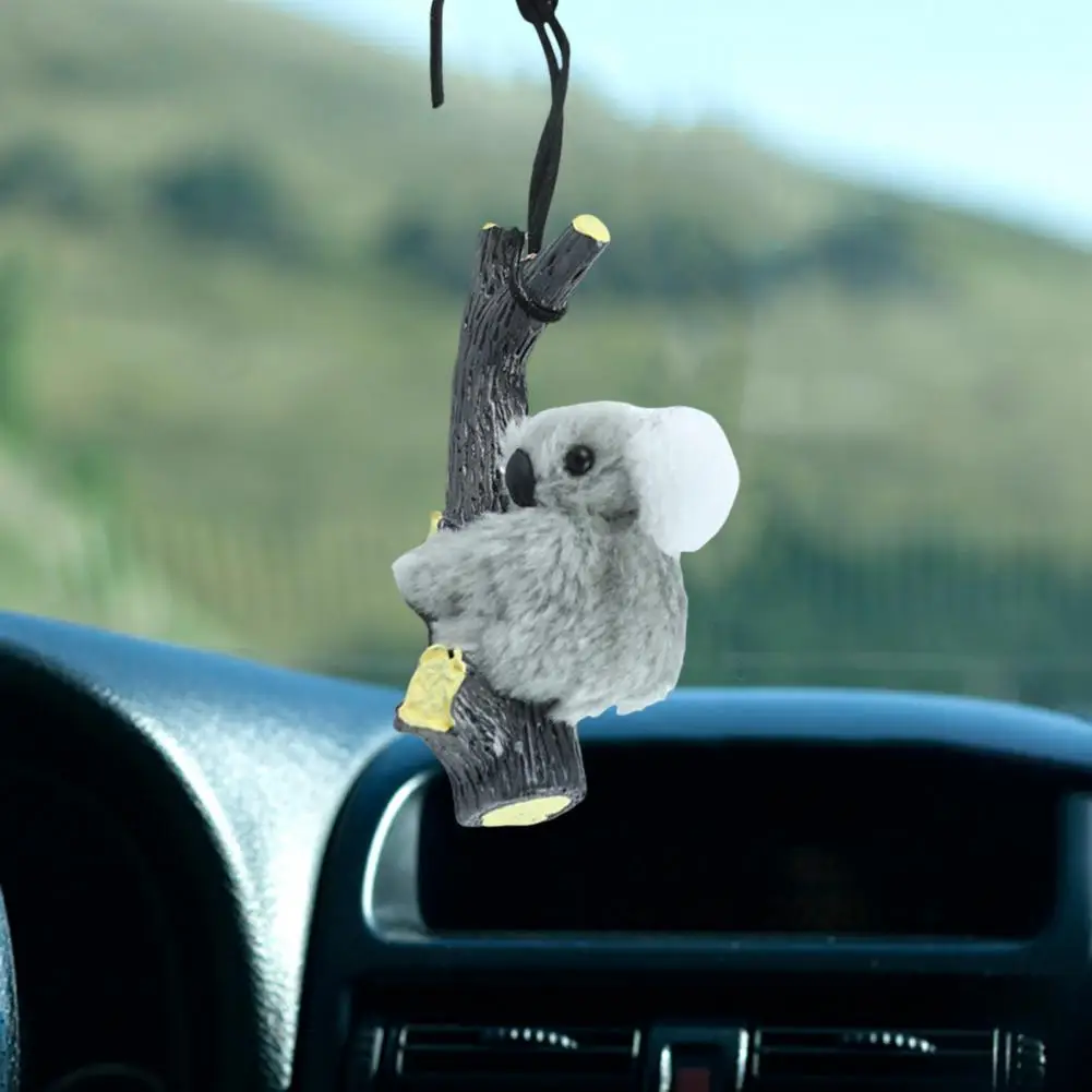 Очаровательная подвеска Koala для зеркала заднего вида с ремешком автомобильный