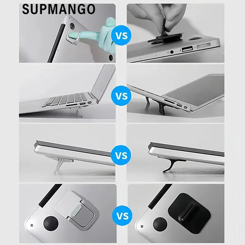 Подставка для ноутбука алюминиевый держатель клавиатуры портативные