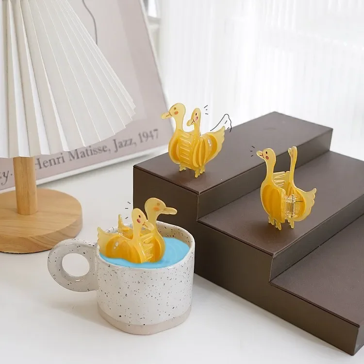 BYL элитные стильные заколки для волос в форме утки ацетатные милый и модный новый