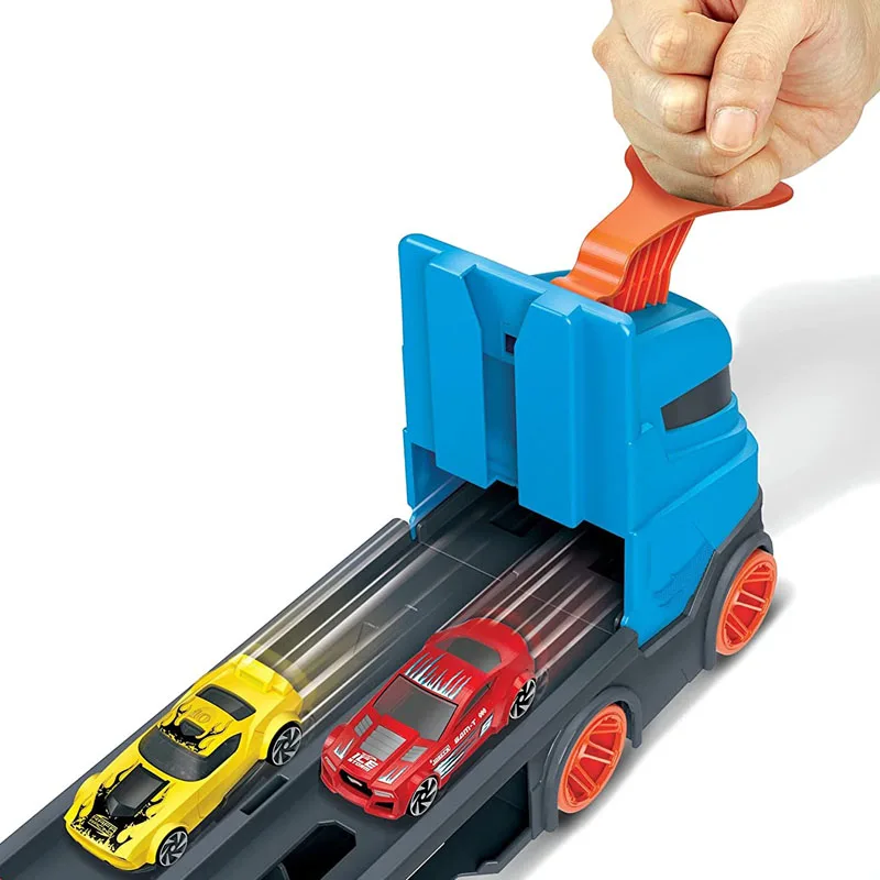 Gvg37 hot wheels грузовик автотрек скоростная