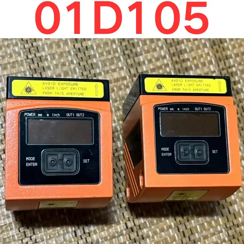Подержанный лазерный датчик для измерения расстояния 01D105
