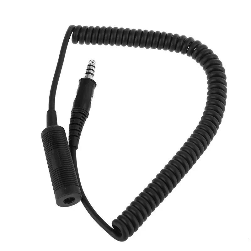 

Earphone accessoriesU-92a /U to U-174/U helicopter military earphone extension cable Earphone accessories