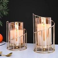 nordic romantic candlestick decoration living room dining table european luxury high grade iron candle decoration candlelight