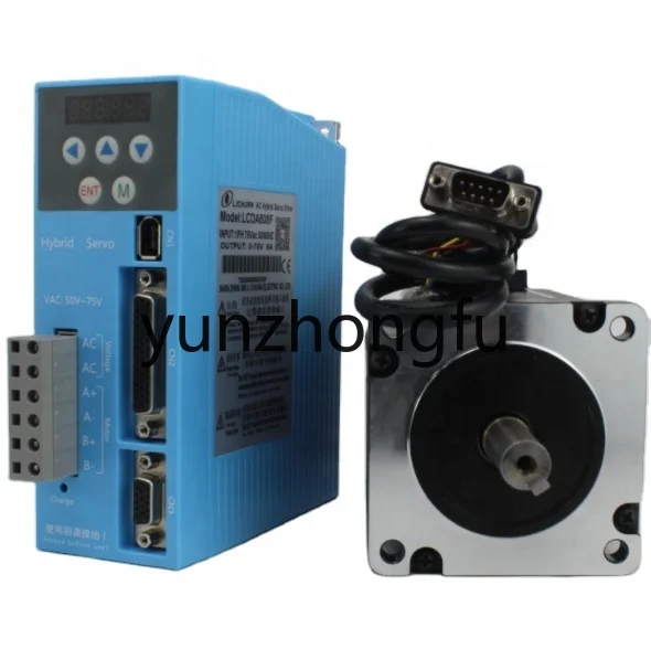 

Высококачественный заводской шаговый двигатель Nema34 с замкнутым контуром, 6,8 Нм, трехфазный серводвигатель с замкнутым контуром и комплекто...