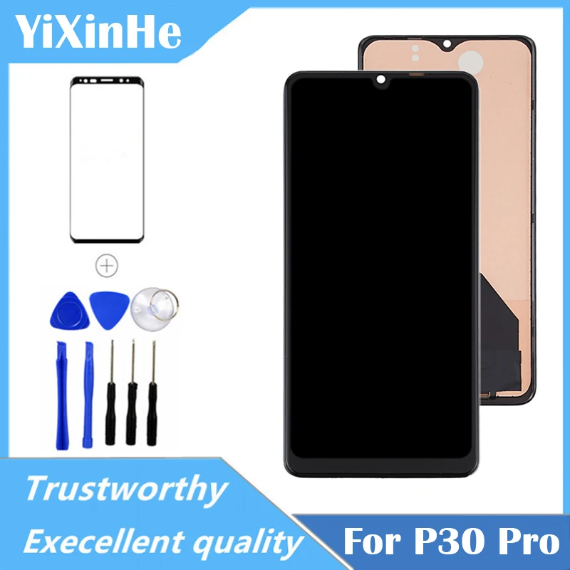 100% протестированный для 6 47 ''Huawei P30 Pro VOG-L29 дисплей сенсорный экран дигитайзер