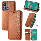 Роскошный чехол для Infinix Hot 11s, кожаный текстурный Магнитный кошелек, Funda infinix Hot 11 Play, чехол Hot11 11 11 Play 360, защитный флип-чехол