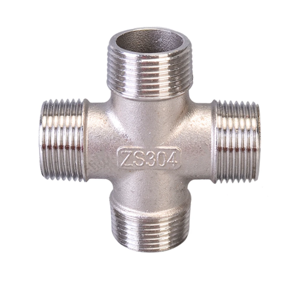 

Соединительный сплиттер, 1/4 "3/8" 1/2 "3/4" 1 "BSPT разъем 4 Way Splicer Splitter 304 нержавеющая труба фитинг Wate газовое топливо