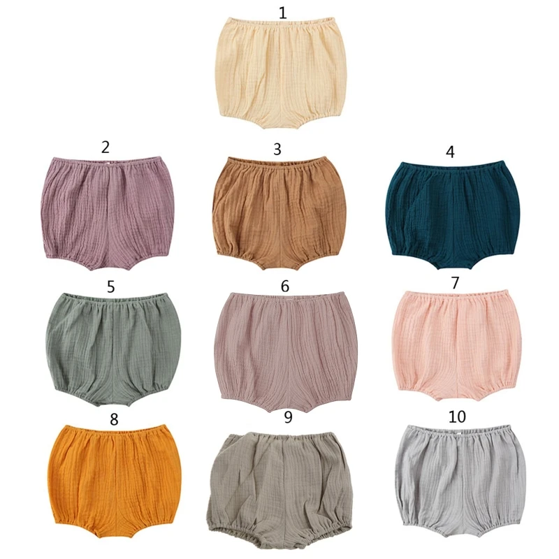 

Для младенцев, детские шаровары, хлопковые шорты для новорожденных, для маленьких мальчиков и девочек короткие штаны трусики/штаны на подгу...