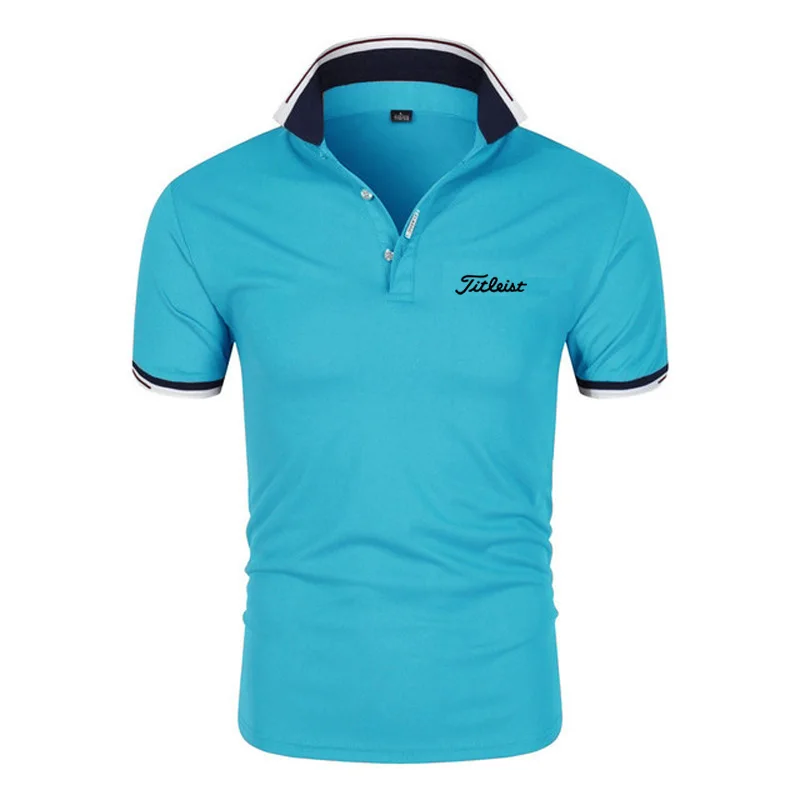

Summer New Polos Branded Cotton Short Sleeves Polo Shirts Men's Polo Print Golf Baseball Shirts Casual Patchwork Men Tops M-4XL