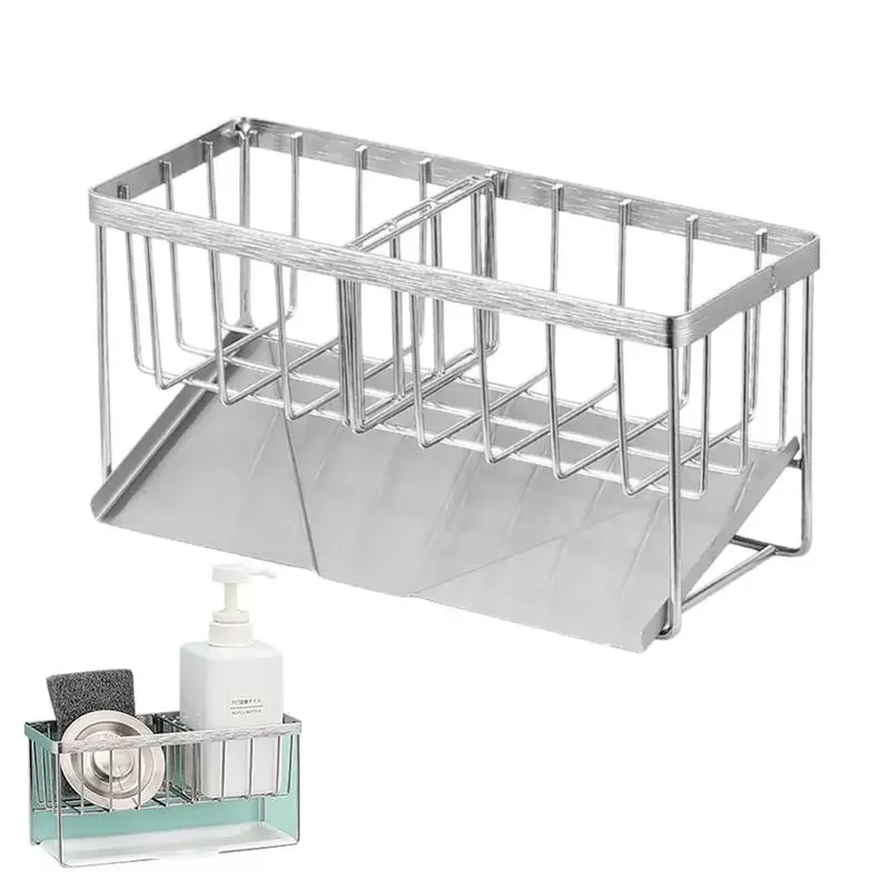 

Kitchen Sink Organizer Caddy 360 Ventilated Kitchen Sink Caddy Sponge Holder With Adjustable Panel Sponge Dish Brush Soap