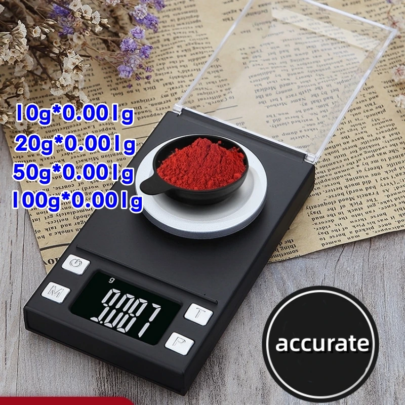 

Электронные весы с подсветкой, 100/0,001 г