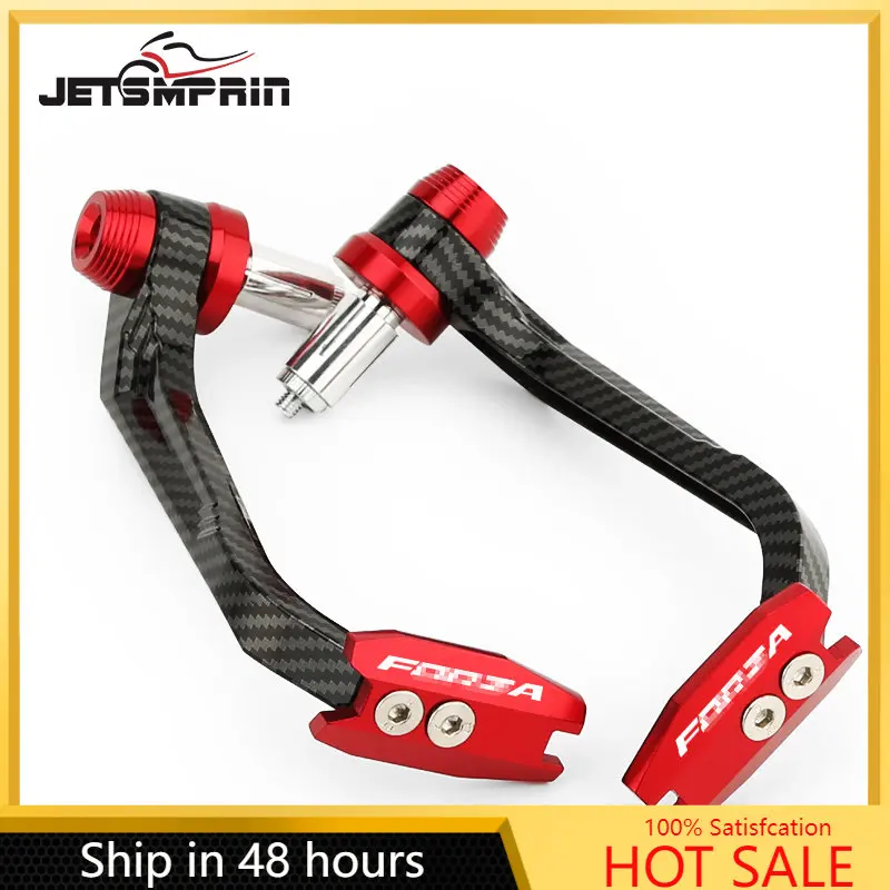 

For HONDA Forza 250 300 350 Forza350 Motorcycle Aluminum Brake Lever Proguard Hand Guard Protector Handle Bar Ends Accessories