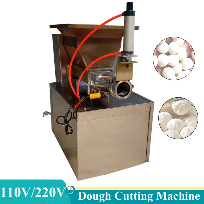 

Commercial Dough Cutter Machine Electric Pneumatic Dumpling Cookies Adjustable Dough Divider Dough Ball Round Machine