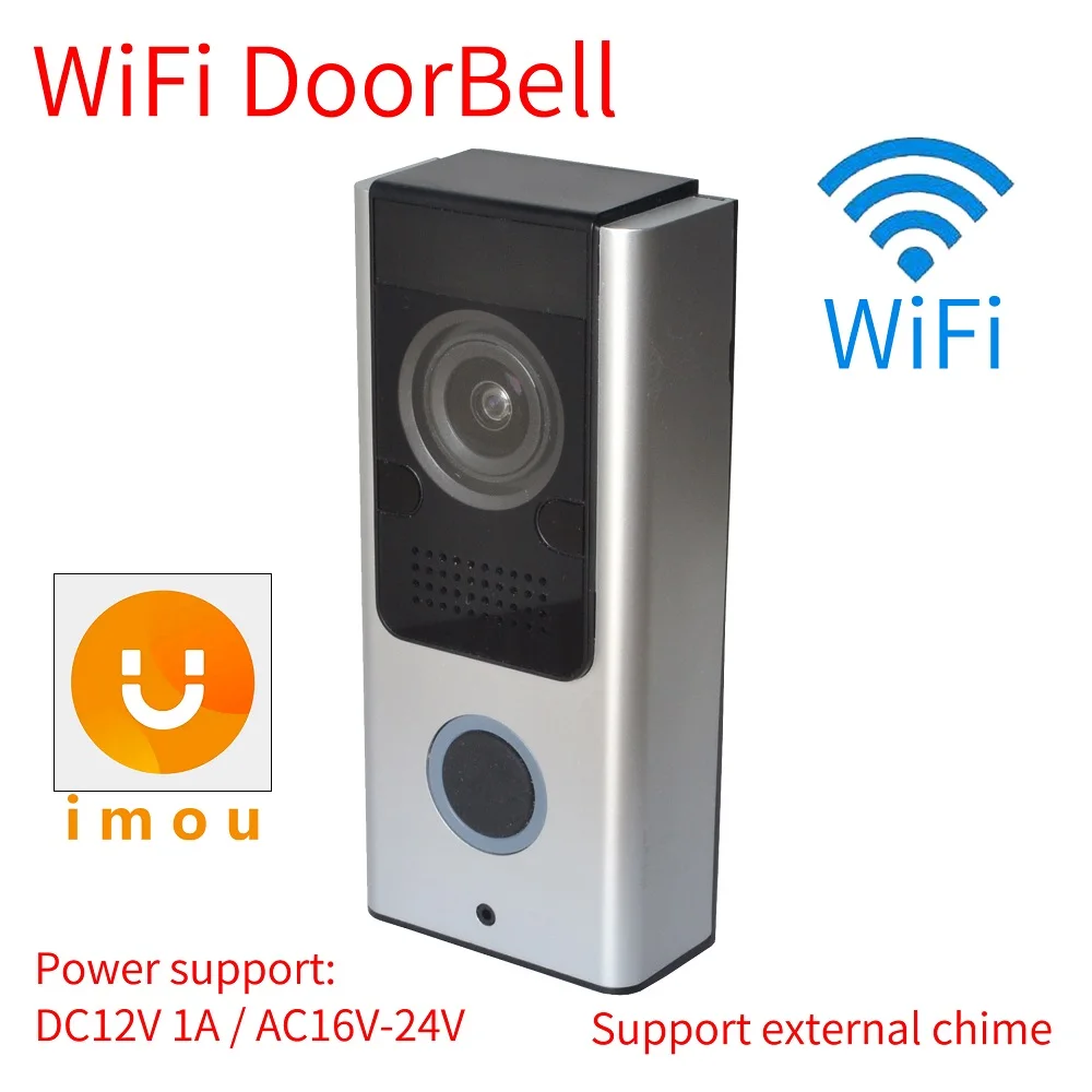DB10-A Wi-Fi Video Doorbell Doorphone video Intercom can work with chime