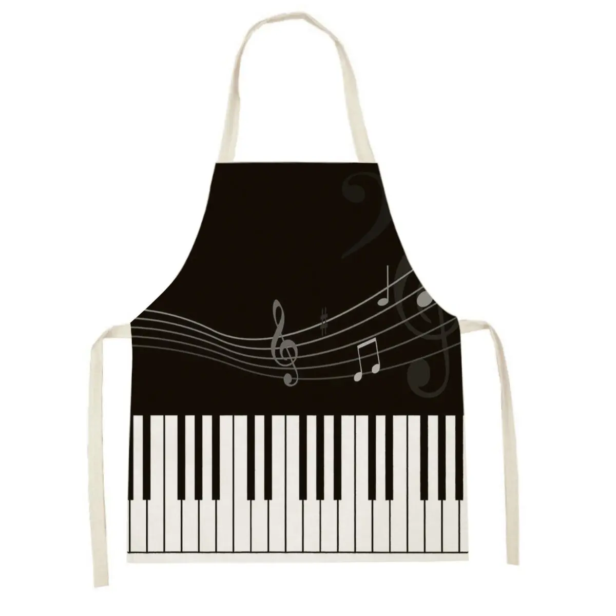 

Фартук для женской гитары в стиле музыкального инструмента, фартук для домашней уборки, фартук для шеф-повара