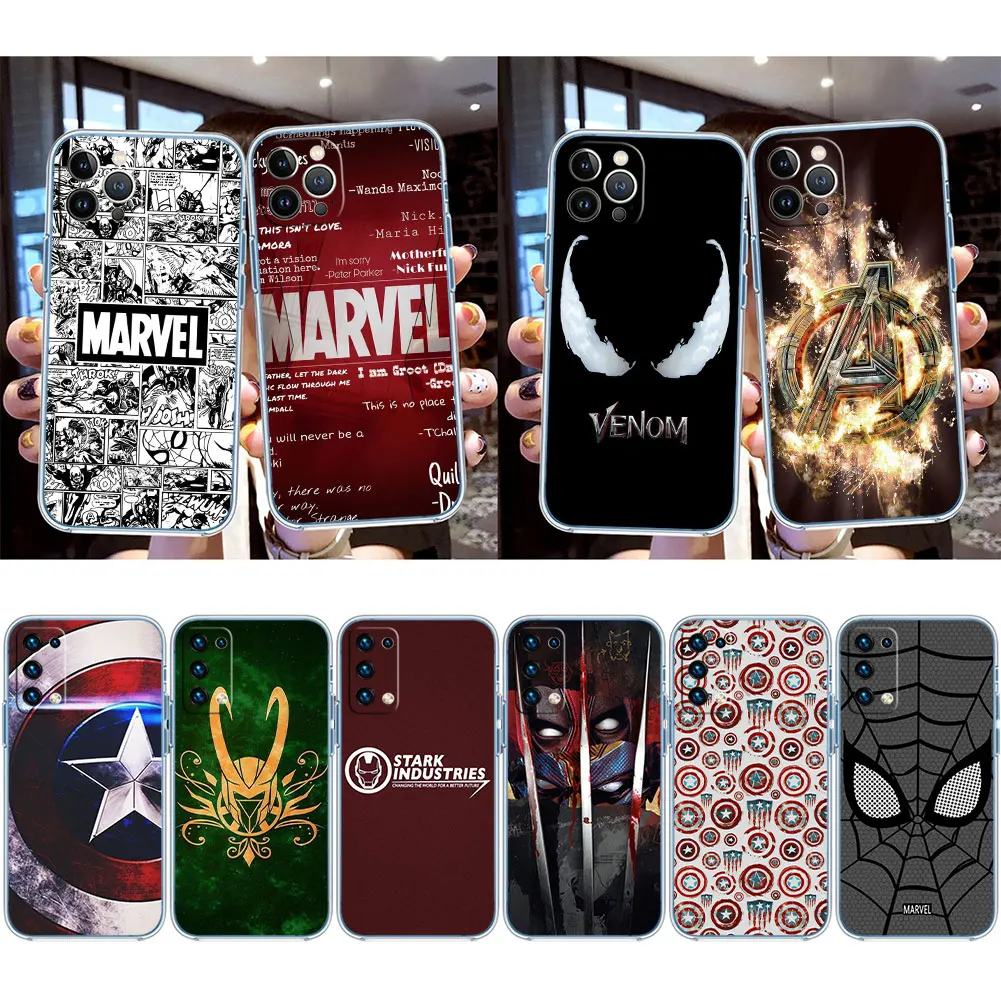 Чехол для телефона с логотипом Marvel Moto Edge 50 Ultra Fusion G Play Stylus E22S G14 G85 G84 G62 E32 E22I G7 G6 E7 E6