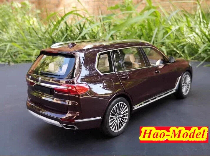 Модель автомобиля kyosho 1/18 для BMW X7 G07 2019 Литые украшения из металлического сплава