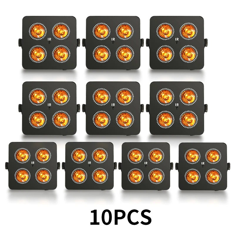 

Беспроводной RGBWA UV светодиодный светильник DMX