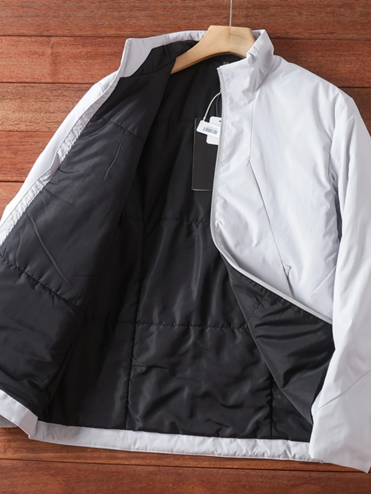 Bird Company Single Line down 3000 + Windproof Water Repellent Men's Outdoor Warm Stand Collar Cotton-Padded Coat Outerwear Tide