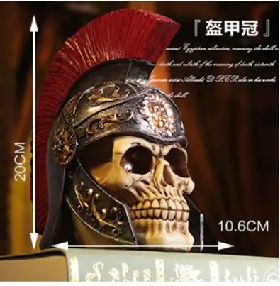 

Skull model bar cafe decoration decoration Spartan European style