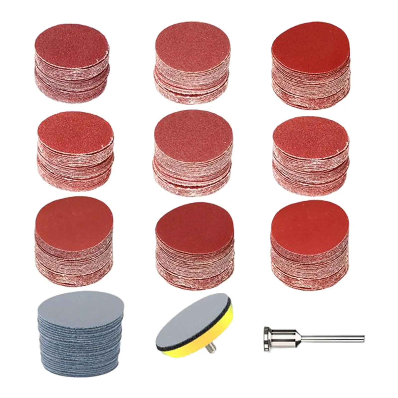 

102Pcs ing Discs , 2inch 50mm Paper Pads Kits for Drill Spare Parts