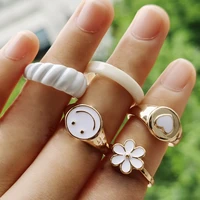 heart oil drip colorful vintage aesthetic accessories jewelry sets for women novelties 2022 trend trendy woman jewelry 2022