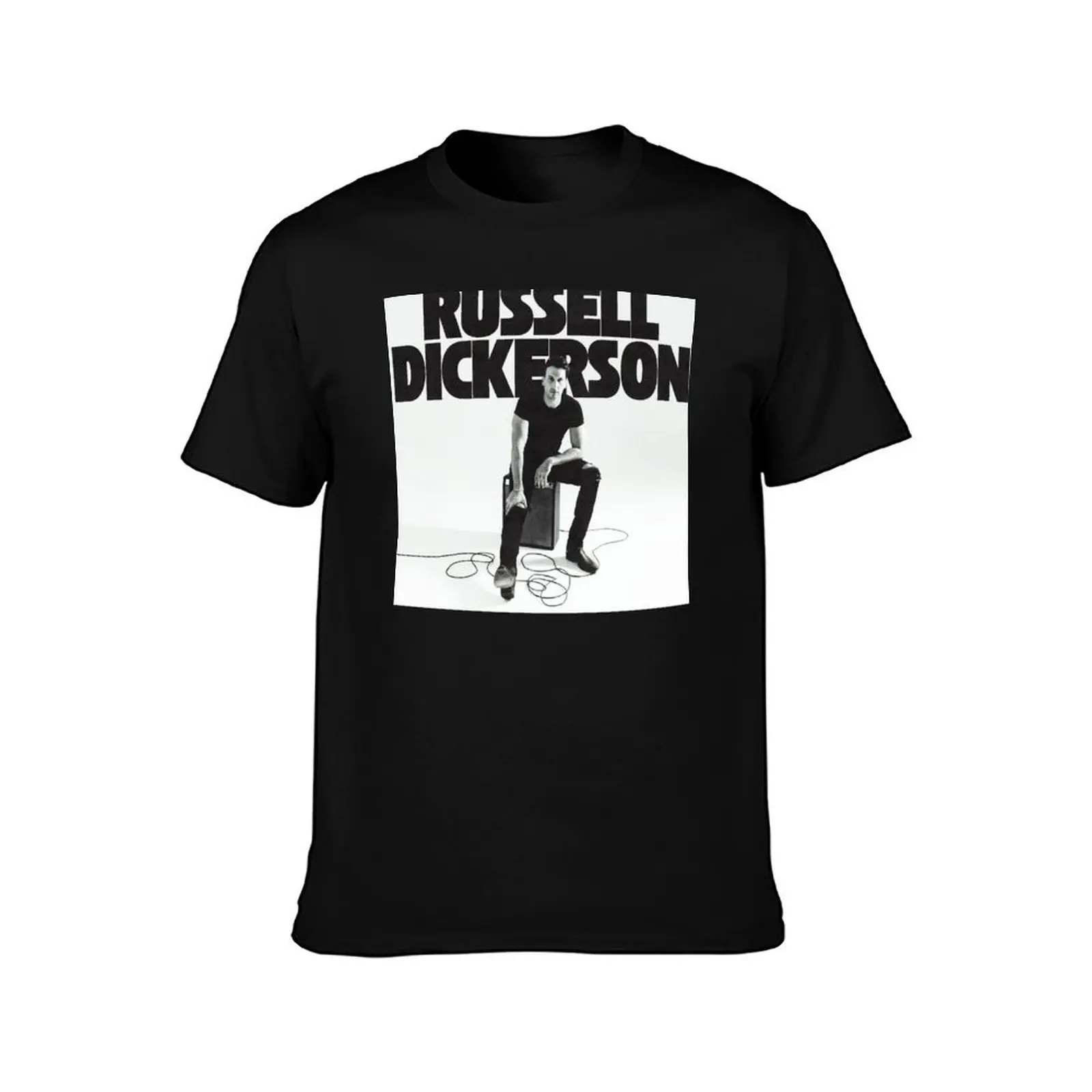 Фото Футболка Russell Dickerson в рабочем стиле, повседневная футболка №2