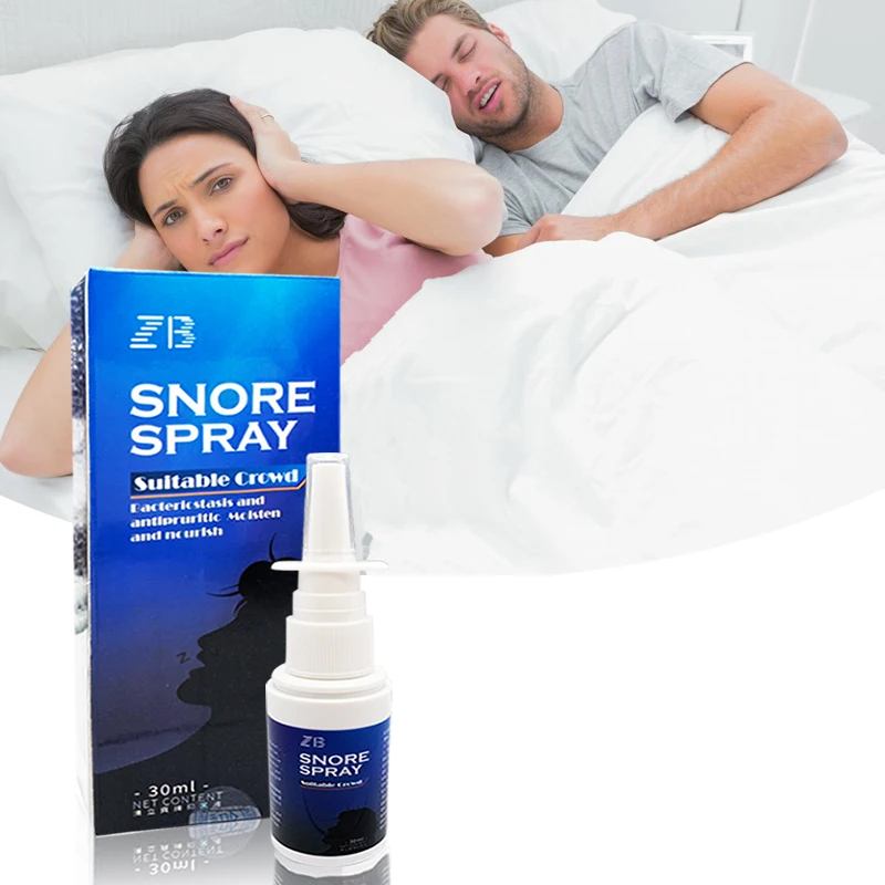 Спрей от храпа 30 мл лечение хронического синусита ринита загруженности зуда