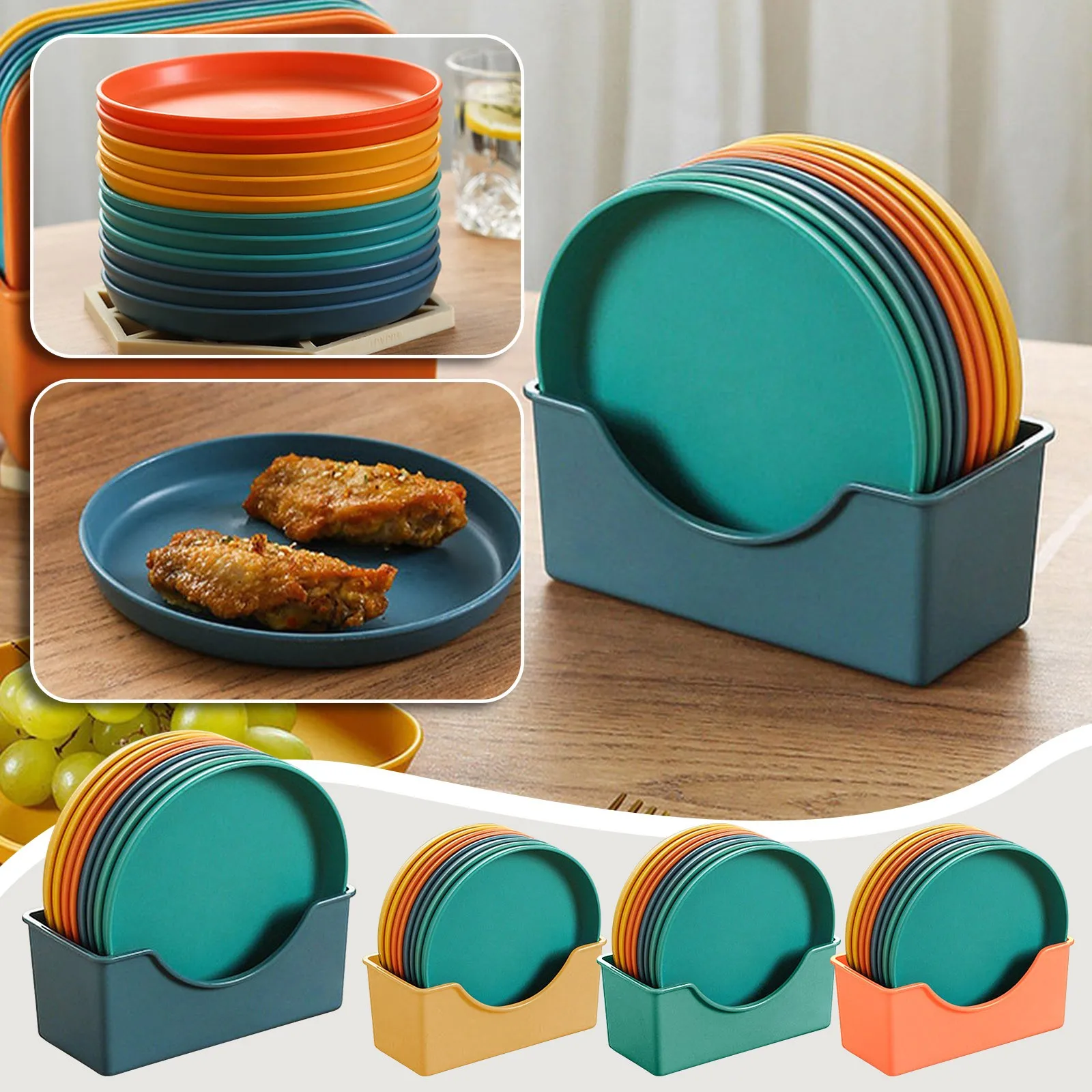 

Macaron Spit Bone Dish Spit 9 X 13 Baking Pan with Aluminum 6 Inch Circle Cake Pan with Cover Kitchen Set Nonstick