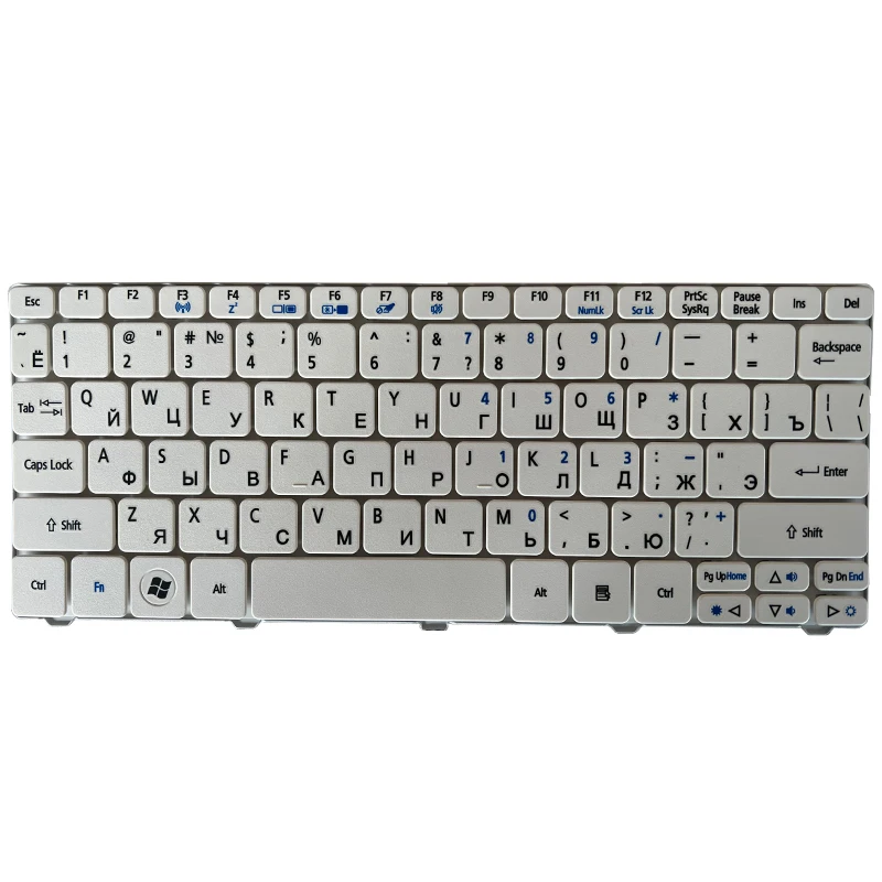 Новая русская Русская клавиатура для ноутбука Acer 9z. N3k82.q0r PK130D31A04 PK130AE2004 PK130AU3004