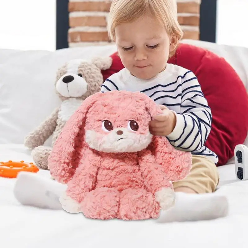 Плюшевая двусторонняя плюшевая игрушка-кролик с длинными ушками мягкая