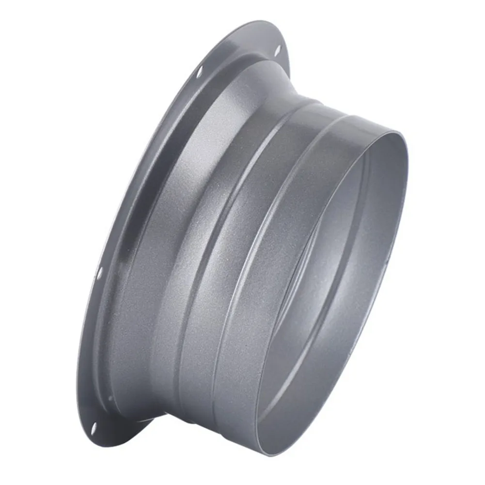 

Adapter Flange Connection Flange Flange Adapter Galvanized Gray Metal Vent Pipe Wall 100mm 1pcs 200mm Brand New