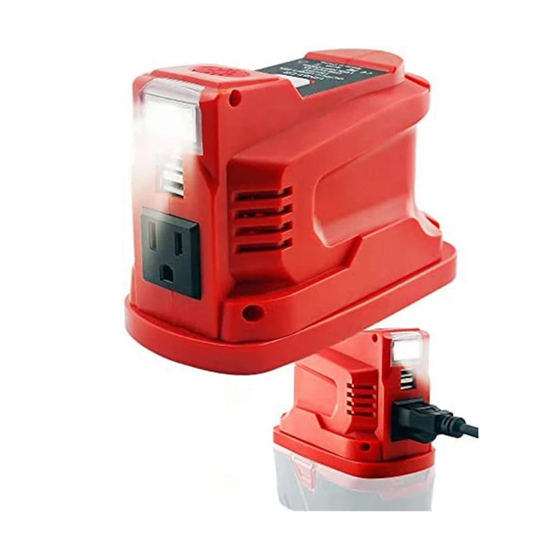 

Promotion! For Craftsman C3 USB Charger Adapter,For Craftsman 150 Watt Powered Inverter,18V DC To AC 110V 120V Converter