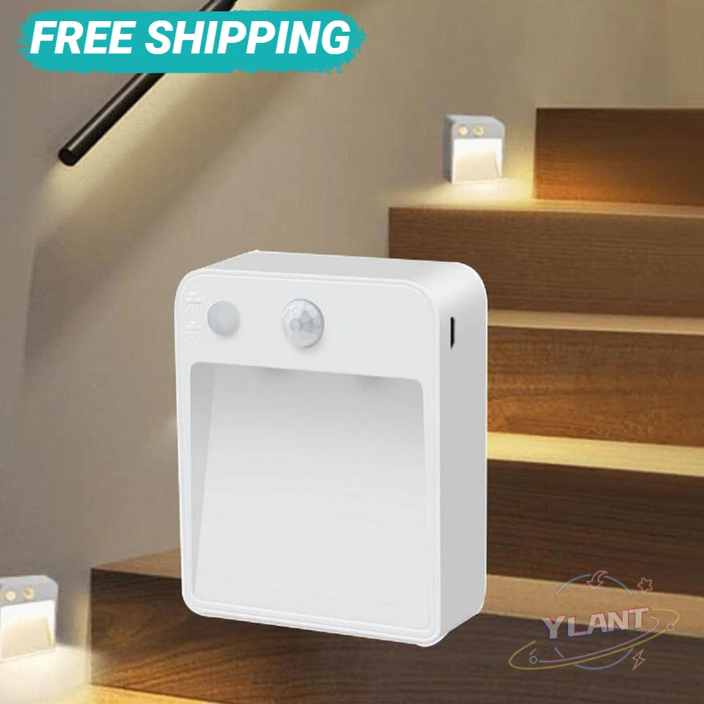 

Фонасветильник светодиодный энергосберегающий, два режима, функция обнаружения человеческого тела