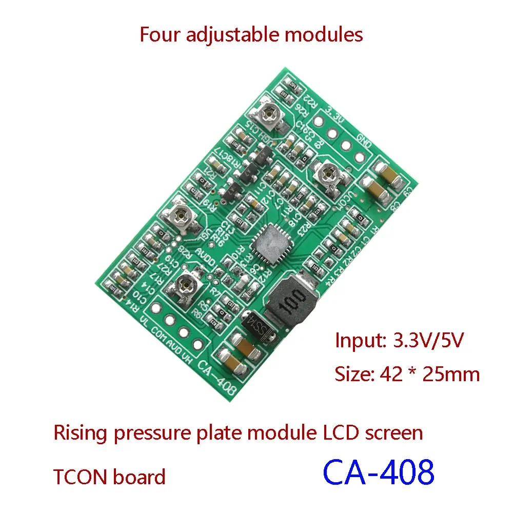 CA-508 CA-408 4-канальный регулируемый модуль усилителя ЖК-экран плата TCON драйвер