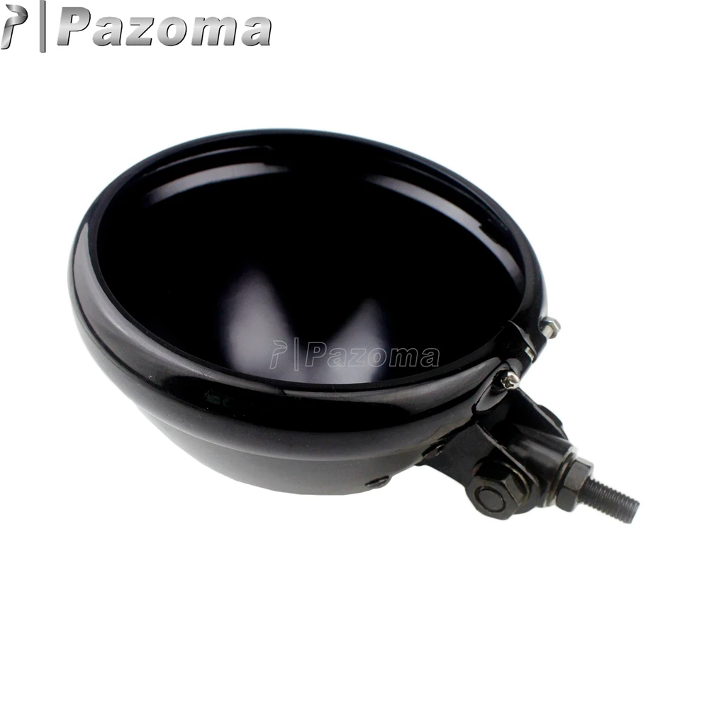 

Универсальный стальной светодиодный фонарь 5,75 дюйма для Harley Dyna FXD Sportster XL1200 XL833 Custom Moto 5-3/4 "корпус фары