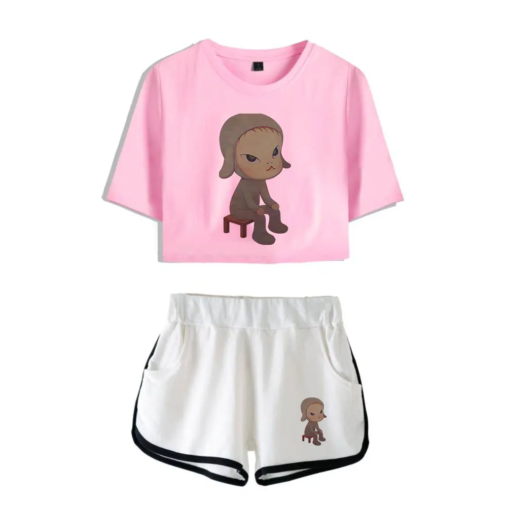 Yoshitomo Nara костю без рукавов для ночного сидения винтажный топ с логотипом 90-х годов