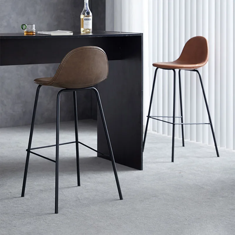 Барные стулья с высокой спинкой металлические для спальни балкона расслабляющие