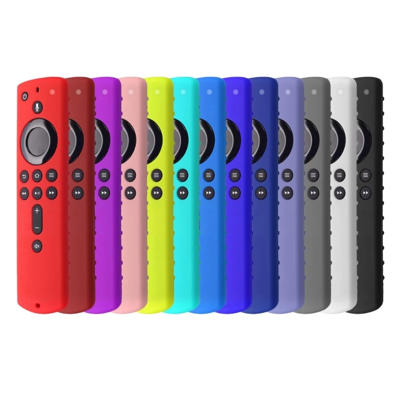 

Прочные силиконовые чехлы, чехол для пульта дистанционного управления, Защитные чехлы для Fire TV Stick 4K, чехол-бампер для пульта дистанционного управления