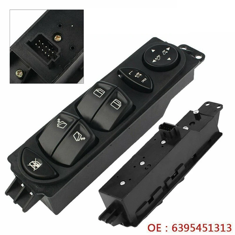 A6395451313 Электрический переключатель окна Главный управления окном для Mercedes Benz Viano