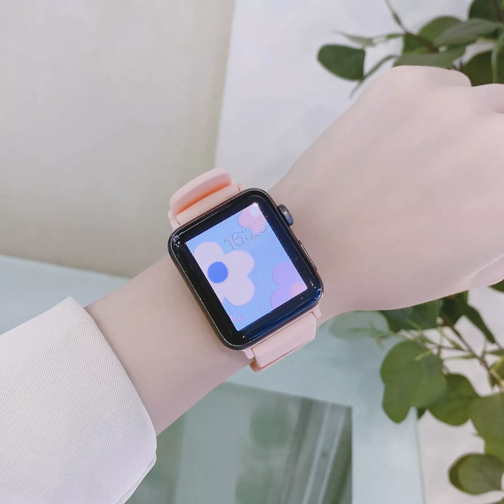 Candy Silicone Watch Band for Apple Watch Series SE 7 6 5 4 3 2 Sports Strap Rubber Watchband for Iwatch 45 40mm 44mm 38mm 42mm