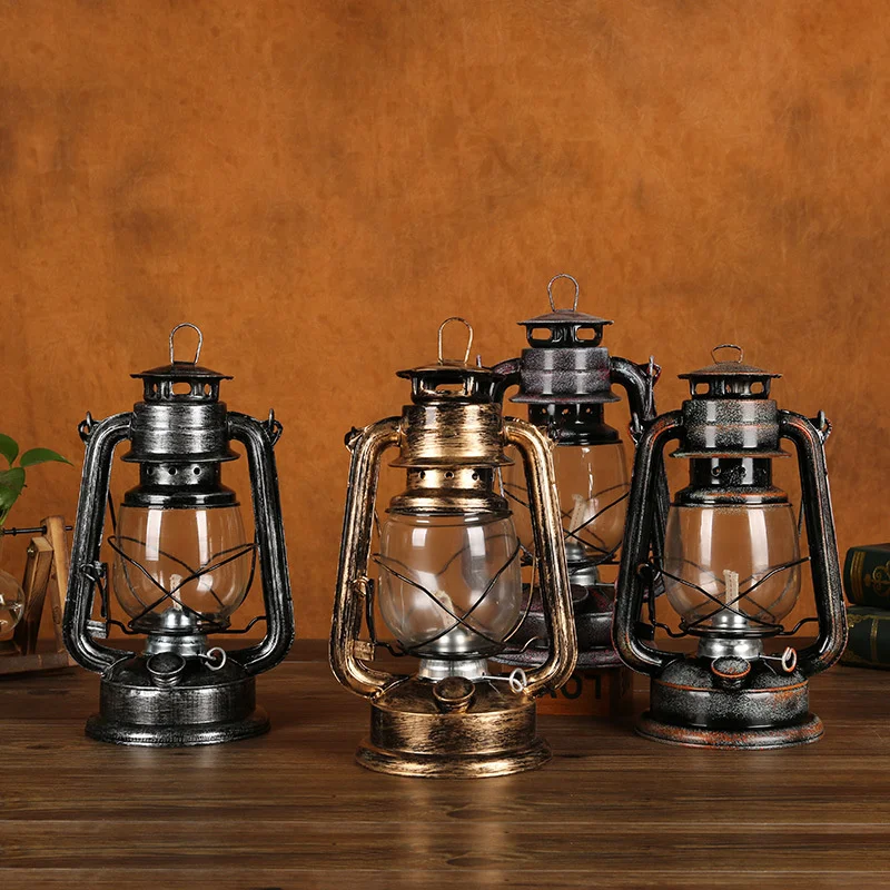 

Керосиновая лампа 28 см, старомодная масляная лампа, уличная лампа для кемпинга, палатки, лампа для празднования религии, отдыха на открытом воздухе, реквизит, лампа для лошади