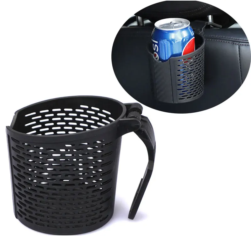 

Car Cup Holder Back Seat Hook Hanging Mount Drink Container Auto Interior Water Bottle Storage Holders Organizer Accessories