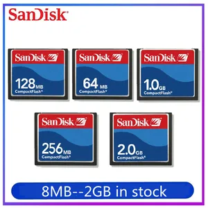 Sandisk Compact Flash Card 2GB 1GB 512MB 256MB 128MB 96MB 64MB 32MB 16MB 8MB CF Memory Card CF Card