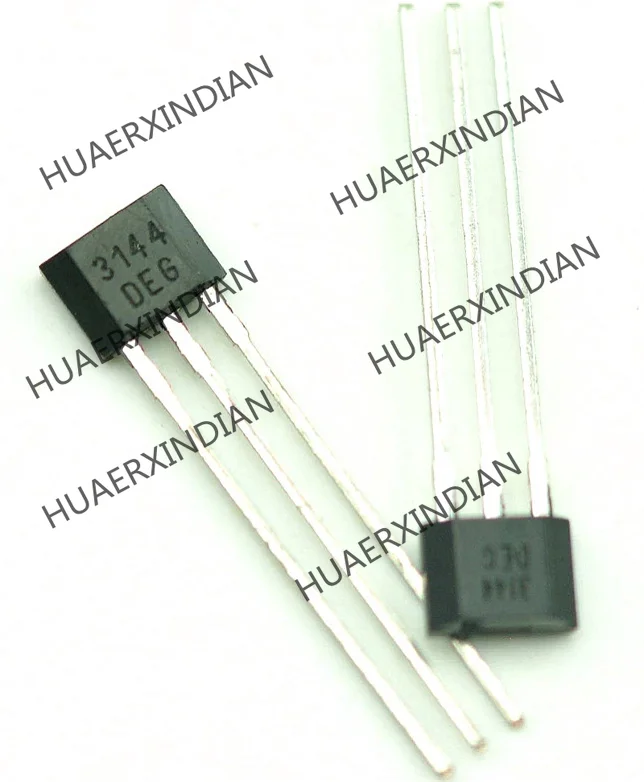 

10PCS 3144 High Sensitivity 44e Hall Sensor 402 Switch A1344EUA-T High Temperature Components Ah3144e