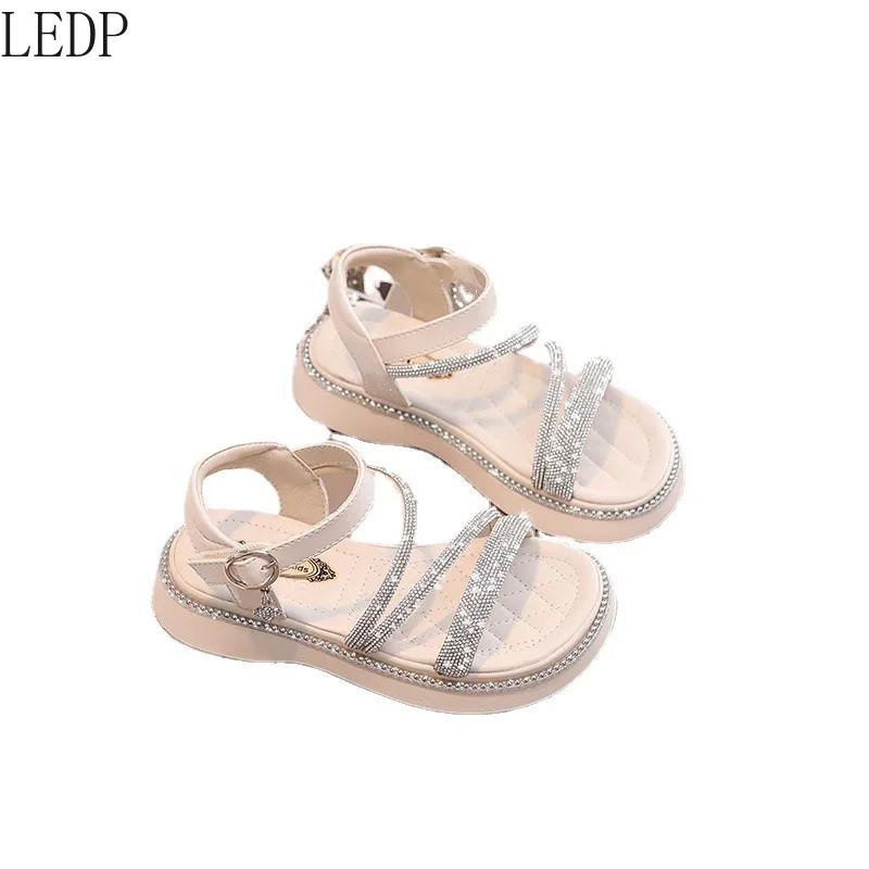 

Girls Shoes Roman Sandals Princess 2022 New Children Teens Babies Girls Students Soft Bottom