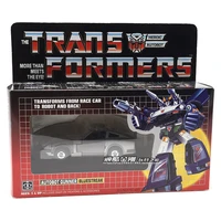 transformers anime figure g1 remake bluestreak ko version deformation toy robot car model collect gifts childrens toys