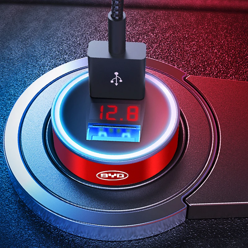 Автомобильное зарядное устройство с двумя USB-портами для прикуривателя Volvo xc60 s60