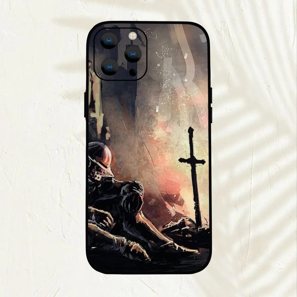 Чехол для телефона Game D-Dark S-Souls Samsung Galaxy A53 A33 A70 A73 A54 A51 A71 A52S 5G Soft Cover Shell